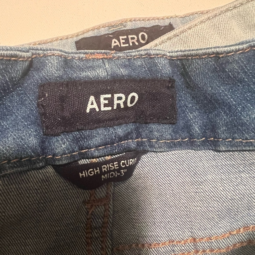 Women's EUC Aeropostale Denim Shorts Lot of 3 Size 2 (E3) - Picture 12 of 12